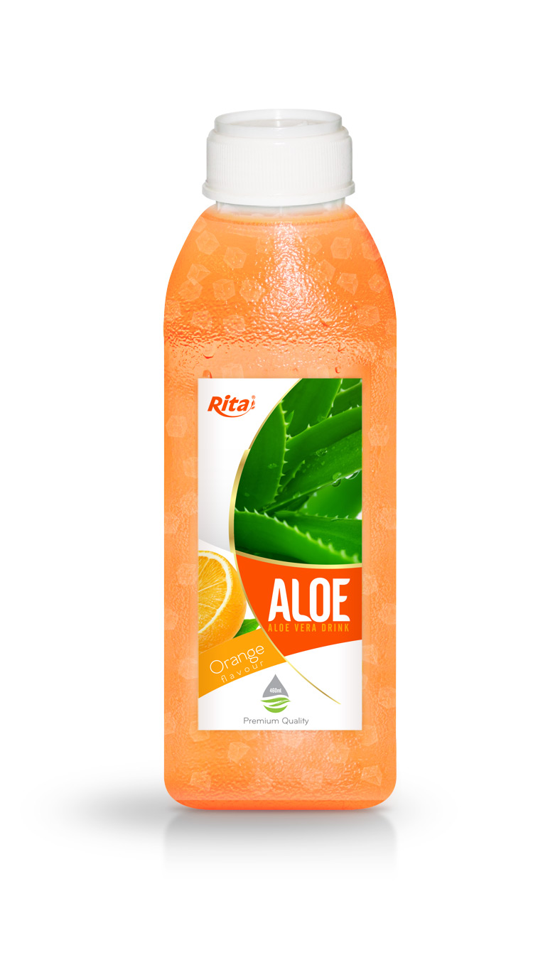 460ml Orange Flavor Aloe Vera RITA Beverage